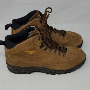 Hi-Tec Men's Brown Suede  Leather Hiking Boots Size 13